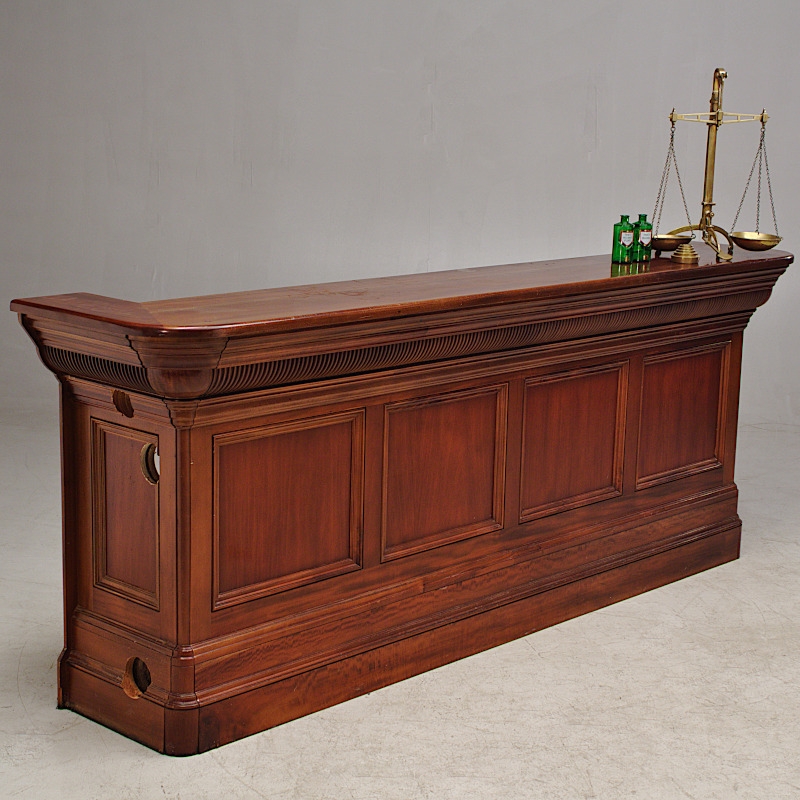 Mahogany Bar Counter Andy Thornton