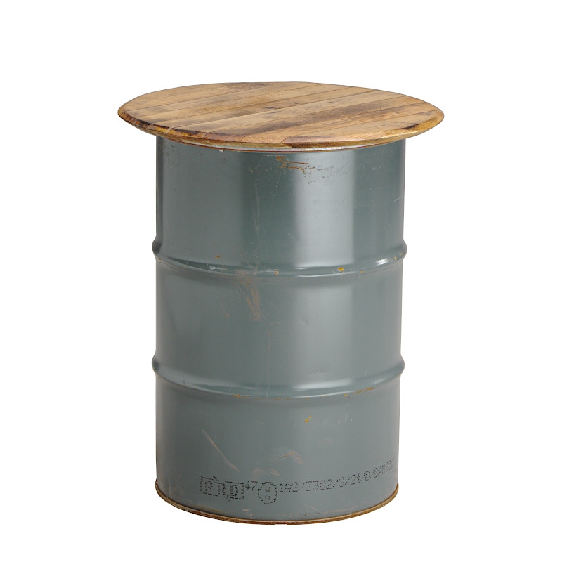 Metal drum table Andy Thornton