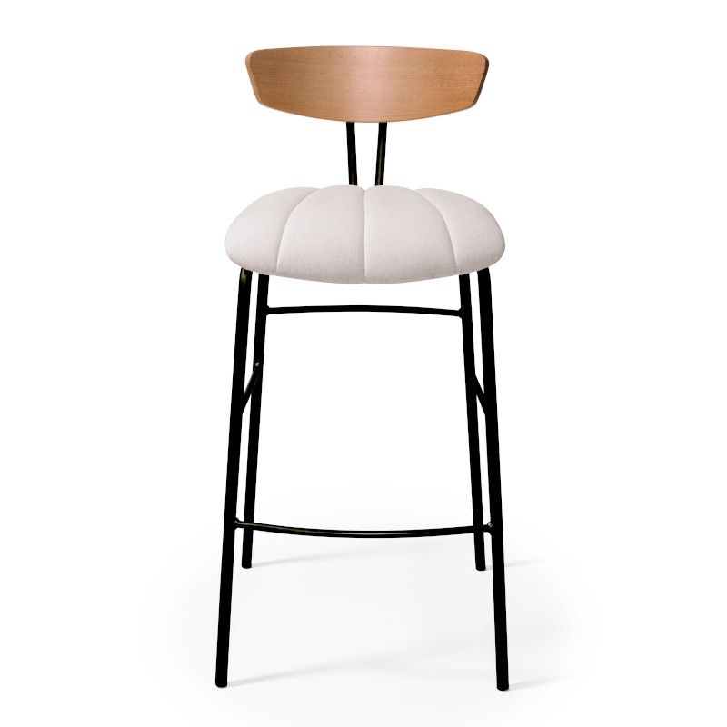 Amy Bar Stool With Wooden Back Andy Thornton