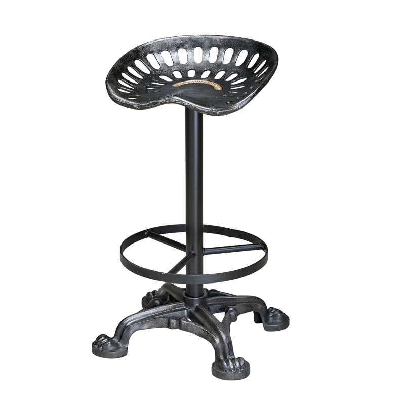 London Ironworks Tractor Seat Bar Stool Andy Thornton