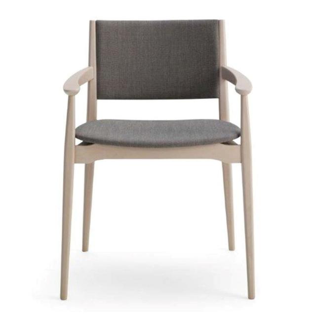 Blazer Armchair, Upholstered Seat and Back