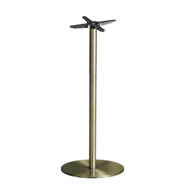 Inox 4404 Round Poseur Table Base