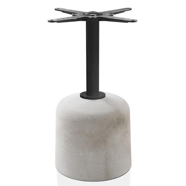 Botero Table Base, Black Pipe