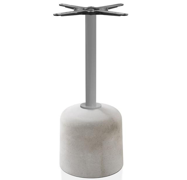 Botero Poseur Table Base, Matching Pipe