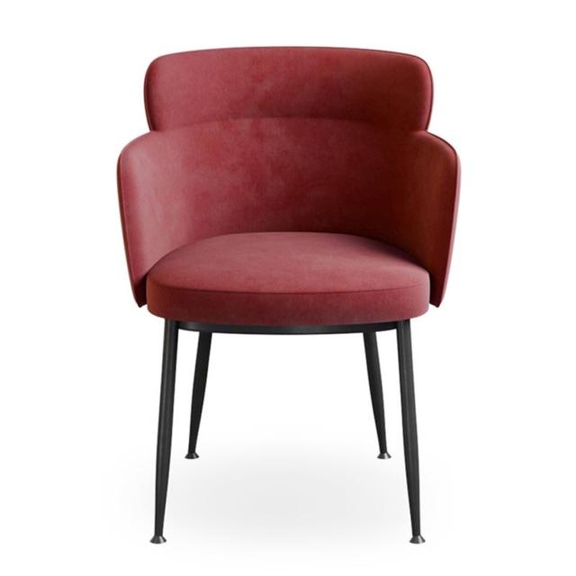 Bow Armchair, Metal Legs