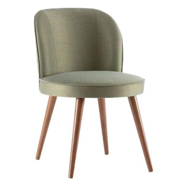Candy Side Chair, Wood Legs
