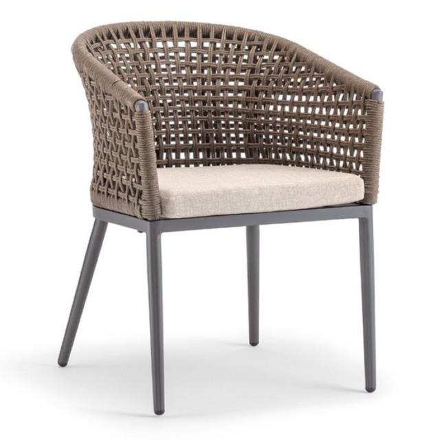 Cuba Armchair, Round Back