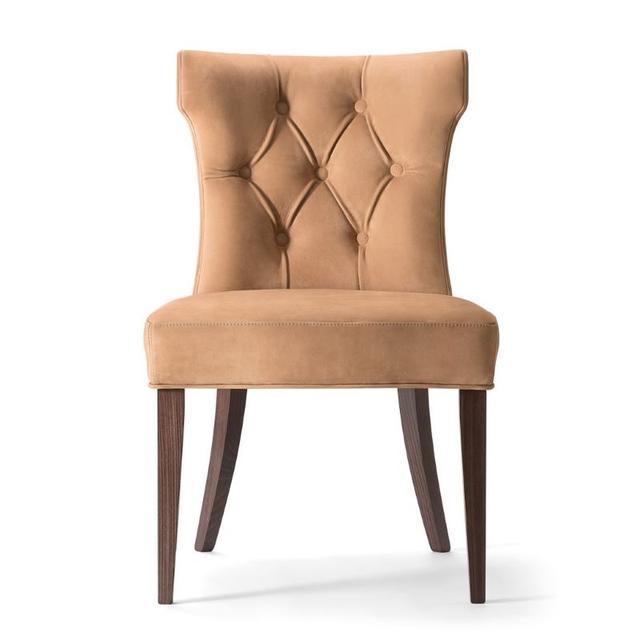 Devon Side Chair, Deep Buttons