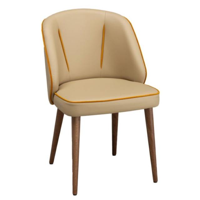 Alissa Side Chair, Fluted Back