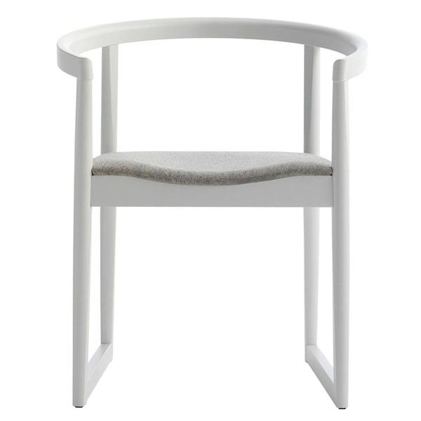 Nordica Armchair, Upholstered Seat