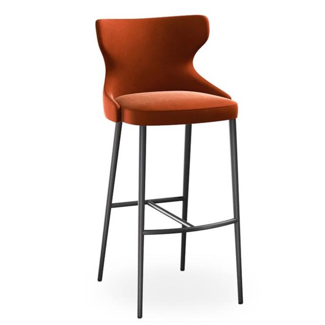 Queen Bar Stool, Metal Legs