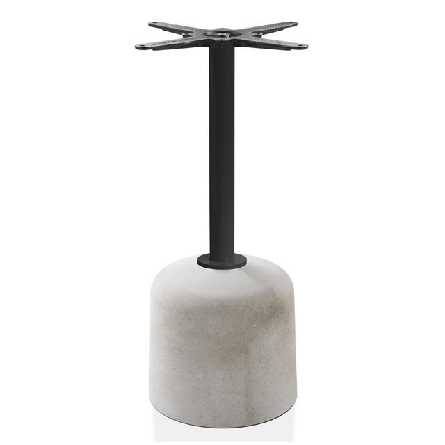 Botero Poseur Table Base, Black Pipe