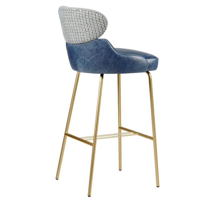 Diamond Bar Stool, Tubular Metal Frame