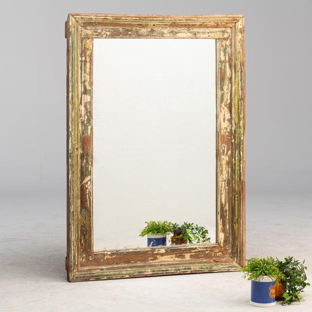 Teak Mirror