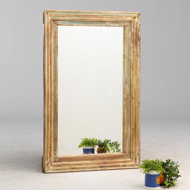 Teak Mirror