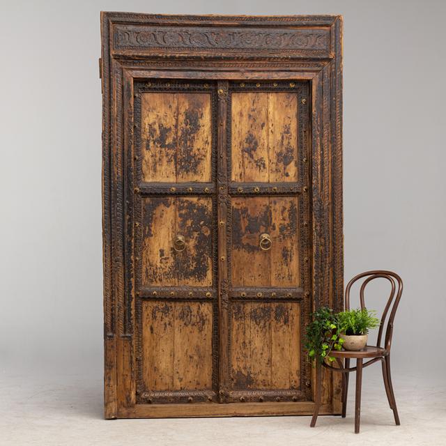 Carved Temple Doorway