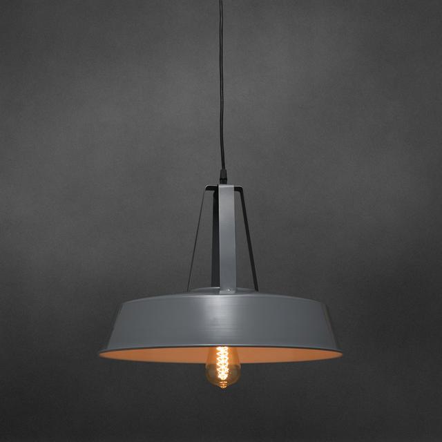 Industrial Pendant, Grey