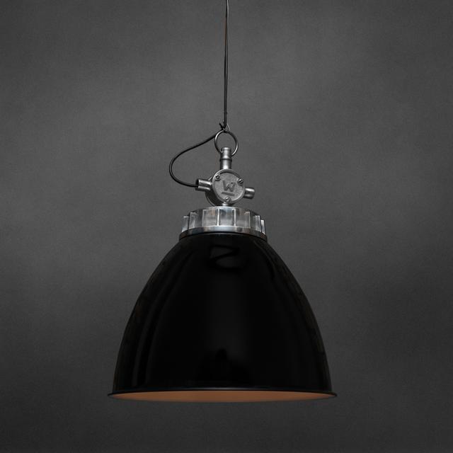 Factory Noire Dome Pendant