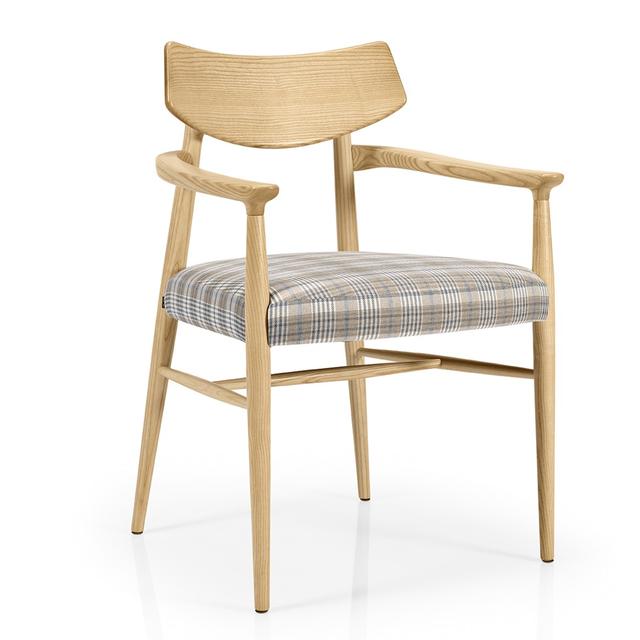 Bizu Armchair, Upholstered Seat