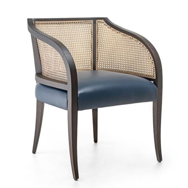 Serena Armchair With Cane Back