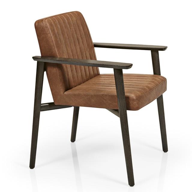 Zoe Armchair, Fluted Back