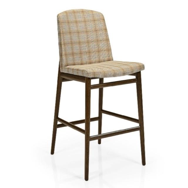 Zoe Bar Stool, Plain Back