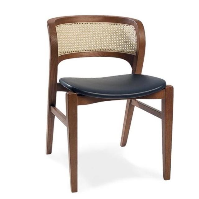 Nemesis Side Chair, Cane Back