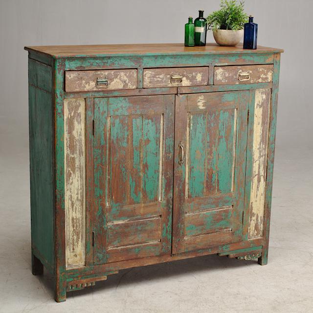 Indian Painted Cabinet