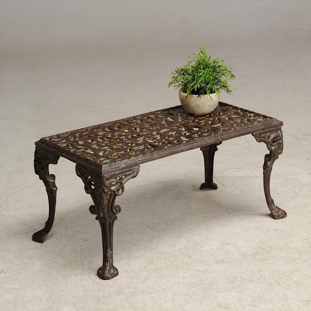 Cast iron conservatory table