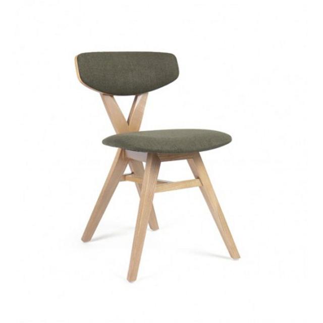 Dueto Side Chair With Upholstered Seat And Back