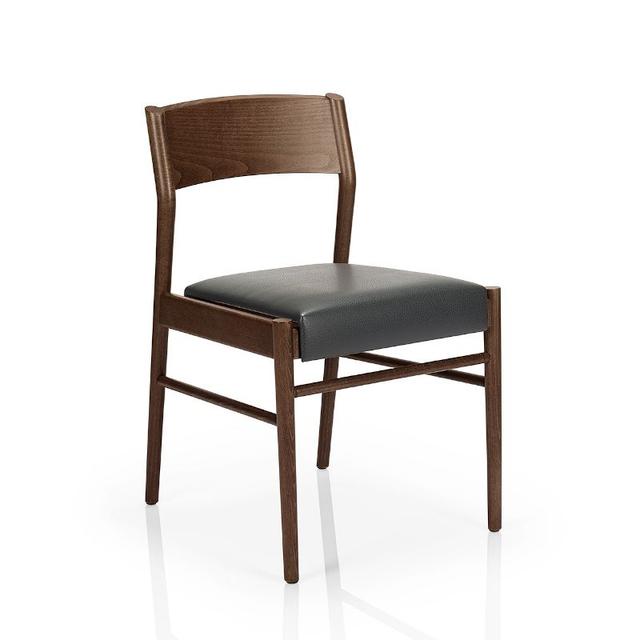 Leonor Side Chair, Upholstered Seat