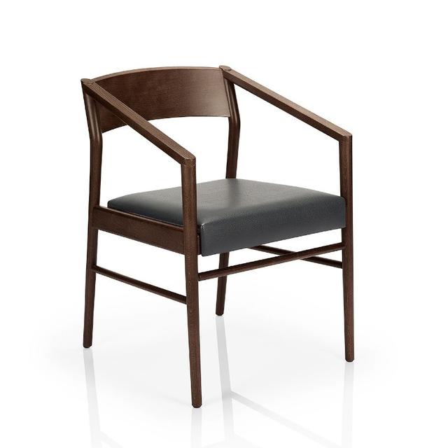 Leonor Armchair, Upholstered Seat