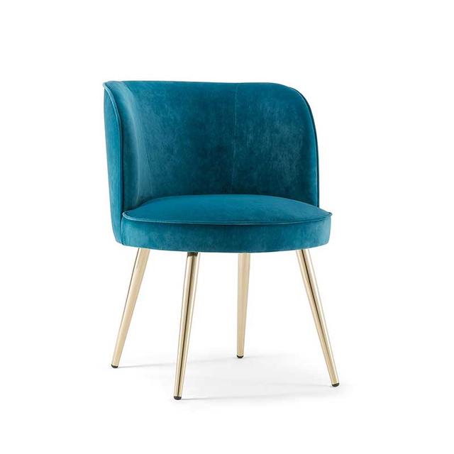 Candy Armchair, Metal Legs