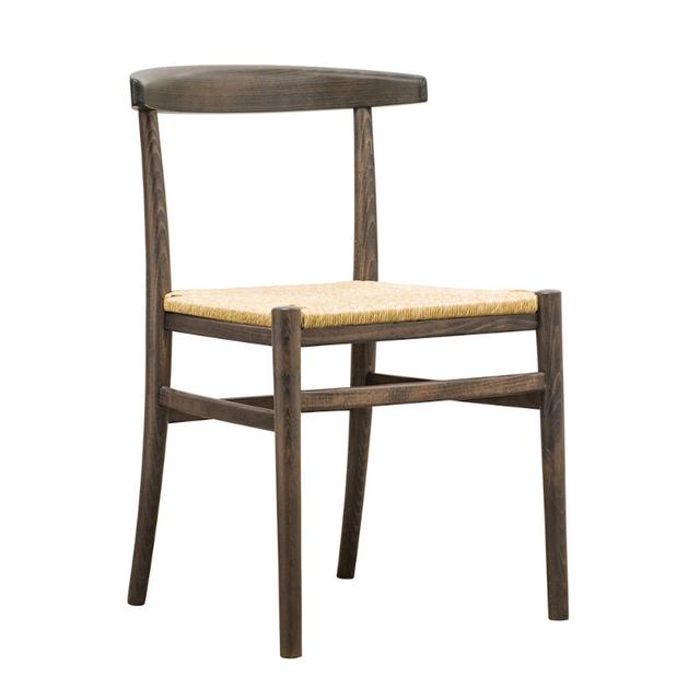 Grace Side Chair With Straw Seat