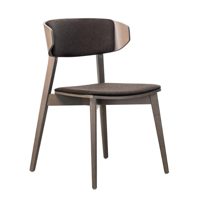 Hellen Plus Stackable Side Chair, Upholstered Seat And Back