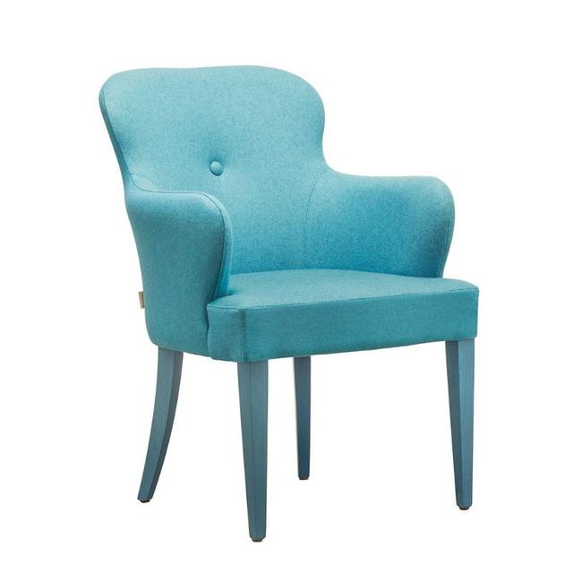 Evelyne Armchair, One Button Back