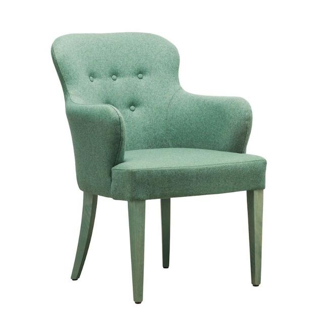 Evelyne Armchair, Five Button Back