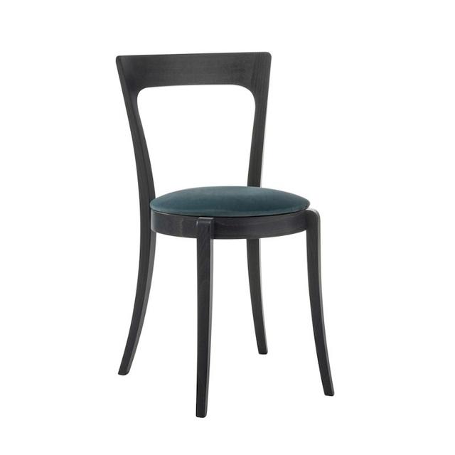 Astrid Stackable Side Chair, Upholstered Seat