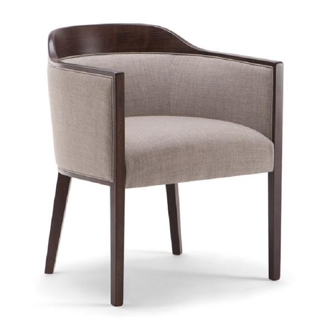 Boston Armchair, Upholstered, High Arms