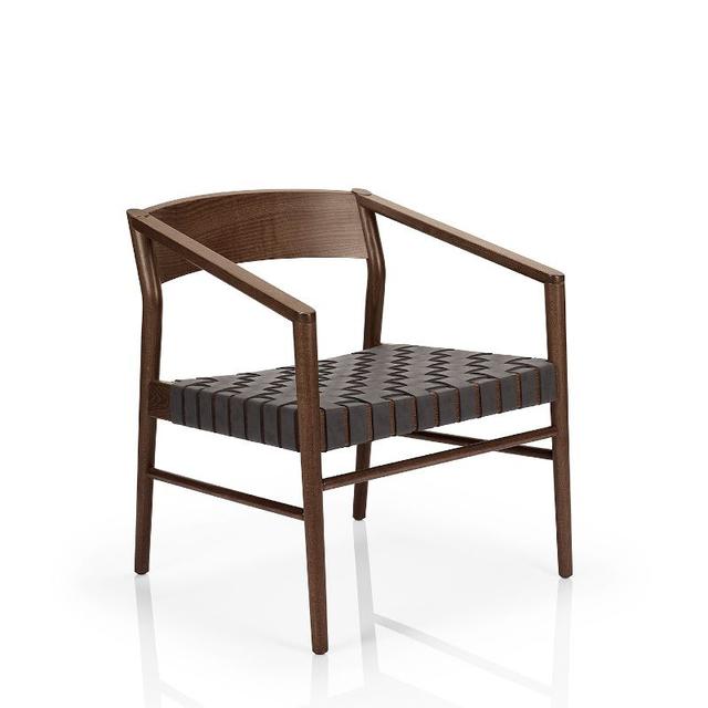 Leonora Lounge Chair, Webbed Seat