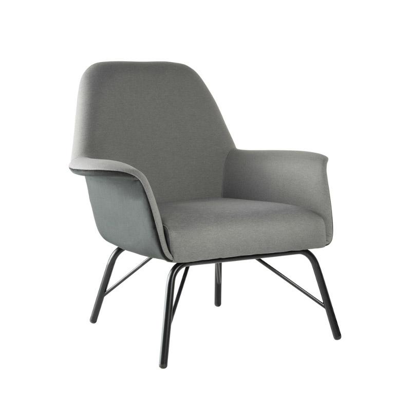 Viva Lounge Chair, Metal Legs