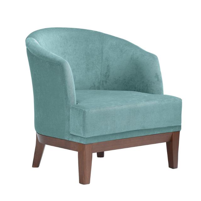 Isotta Lounge Chair With Plain Back