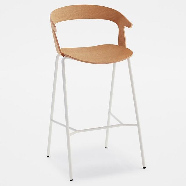 Maki Bar Stool With Arms