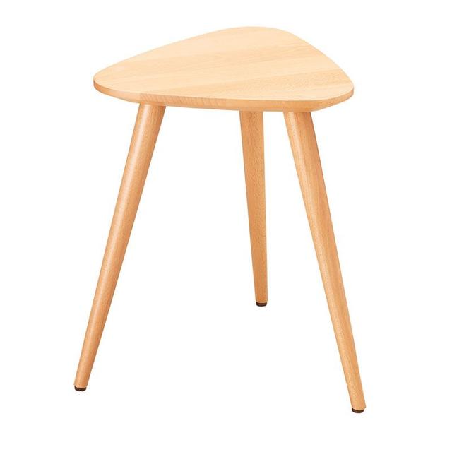 Trio Low Stool, Wooden Seat