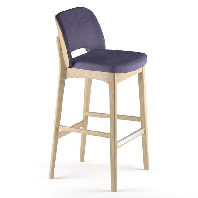 Sun Bar Stool, Veneer Outer Back