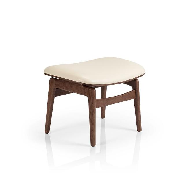 Chloe Foot Stool With Plain Upholstery