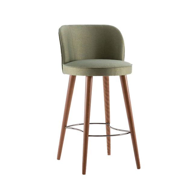 Candy Bar Stool, Wood Legs