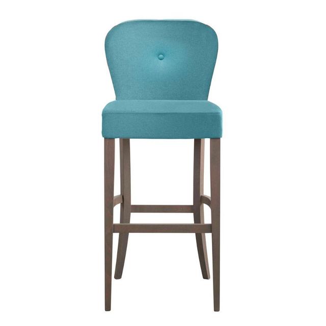 Evelyne Bar Stool, One Button Back