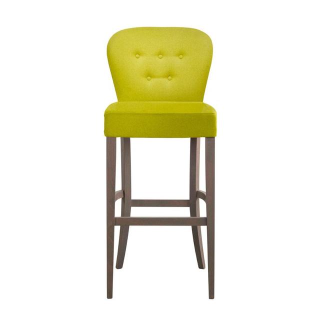 Evelyne Bar Stool, Five Button Back