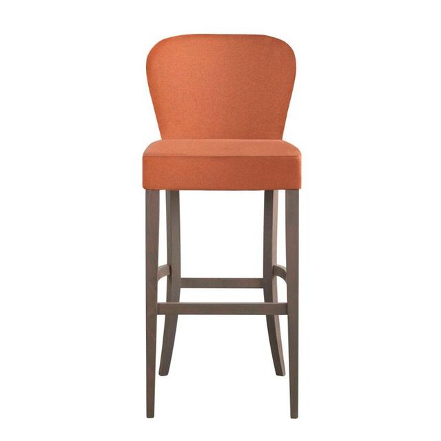 Evelyne Bar Stool, One Button Back